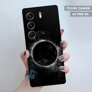 MONTANA CASE SOFTCASE TECNO CAMON 40 PRO 5G MOTIF TECNO CAMON 40 4G UV PRINTINGRing | FULL COVER FLE