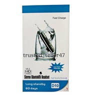 D10 New Wireless original waterproof bluetooth headset Headphone Earphone