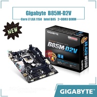 Gigabyte B85M-D2V motherboard  LGA1150  2xDDR3 DIMM Using Intel B85 chipset Micro ATX  16GB