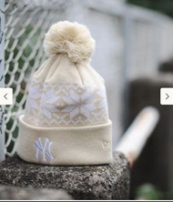 NEW ERA × BEAMS / 別注 Snow Pon Pon Knit Cap毛帽