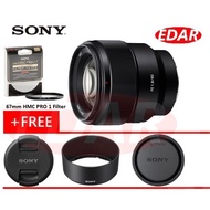 SONY FE 85MM F1.8 LENS / SEL85F18