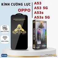 OPPO A53 5G A53s 5G tempered glass super transparent anti-blue light comprehensive screen protection