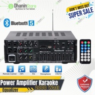 Power Amplifier Equalizer Bluetooth Karaoke Stereo Sunbuck 2000 Watt