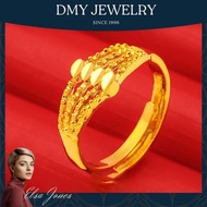 DMY Jewelry Gold 916 Original Malaysia/Rantai Leher Perempuan/Colored Diamond Necklace For Women/Ran