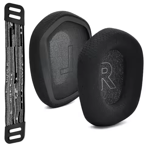 G733 Mod Kit Replacement Earpads and Headband Compatible with Logitech G733 Lightspeed Wireless Gami