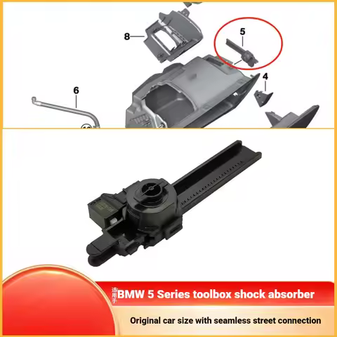 Shock Glove Box For BMW X5X6X7 Toolbox Shock Absorber G05G06G07 Glove Box Damper 51169473658