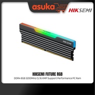 Hiksemi Future Black RGB DDR4 8GB 3200MHz CL16 XMP Support Performance PC Ram - HSC408U32C4 8GB BK