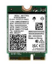 BE1750x Killer Series Upgraded BE200 WiFi 7 Card | Gaming WiFi Adapter | M.2 PCIe WiFi Card 5.8 Gbps