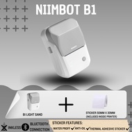 Niimbot B1 Label Sticker Printer | Machine Inkless Thermal Handheld Portable | Free 1 roll sticker