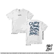 COLDPLAY INSPIRED SHIRT - ALWAYS IN MY HEAD LYRICS UNISEX SHIRT BY PRINTZONEPH