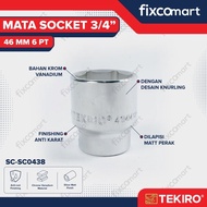 Jual Tekiro Mata Sock 3-4 Inch 46 mm 6PT - Tekiro Mata Socket Diskon