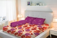 Internal - Sprei Queen 160x200 Tinggi 25 Bantal 4 -  Jodie