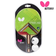 Butterfly STAYER 1800 Shakehand  Ping Pong Table Tennis Bat