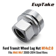 Wheel Lug Nut M14x2.0 7C11-1K024-AB 1576434 For Ford Transit Mk6 Mk7 2000-2014 Steel Rims Car Replac
