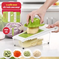 Multifunctional Vegetable Slicer - Cucumber, Potato, Radish Slicer - Shredder, Slicer