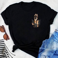 Pocket German Shepherd Puppy!Cute Dog Lover T-Shirt T-Shirt - Dog Mom Dog Lover Shirt Dog Lover Gift