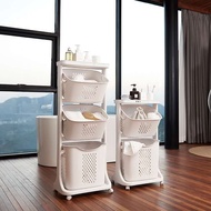 2/3 Tier Laundry Basket Bathroom Storage Basket