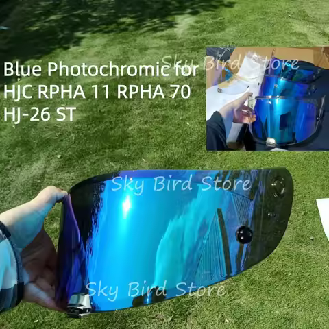 Photochromic Visor Motorcycle Accessories Helmet Lens for HJC RPHA 11 RPHA 70 HJ-26 ST HJ26 ST Sun S