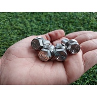 4-Valve Cylinder Head Nut 4-Valve Stainless Steel w125/1 Set Has 4 Pieces Wave 125 4 Valves
