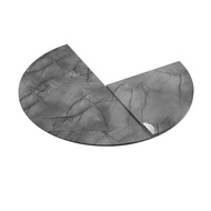 Creative Foldable Solid Wood round Table Top Home Use Temporary Table with Turntable 1.8 Meter round