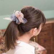 mini | 基本款式 | 彩色花漾編織髮圈 | 髮飾 細髮圈 髮圈