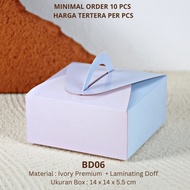 Bento Cake Box / Box Cake Box / Cake Box Mooncake Box contains 4 Korean Cake Box Box / Handle Cake B