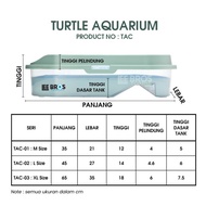 Aquarium Kura Kura COMPLETE FILTER / Turtle Aquarium / Kandang Kura