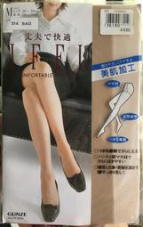 ｛木衣櫥｝日本 GUNZE 郡是 美肌 SUPPORT支撐 膚色褲襪