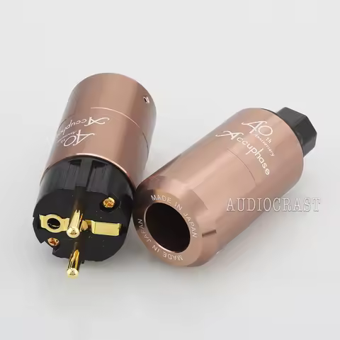 Accuphase EU Schuko to US Power Plug Adapter Cable for Amplifier CD DVD Player Audio AC Power Cord C