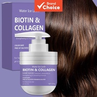 Biotin Collagen Hair Mask for Dry & Damaged Hair Strengthening & Thickening Treatment Deep Condition