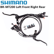 Shimano MT200เบรค BL BR MTB E-Bike เบรคไฮดรอลิกจักรยานจักรยานไฟฟ้าเบรคซ้ายด้านหน้าขวาหลัง