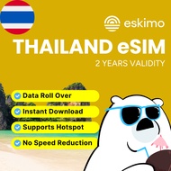 Eskimo eSIM Thailand Data Plan (3GB and 1GB) - How to Redeem in Description