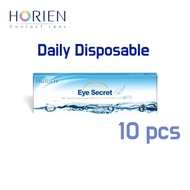 (10 pcs) Horien Eye Secret 38% Daily Disposable Lens Clear Contact Lenses
