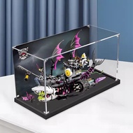 Lego Storage Box Shark 71469 Display Box Transparent Nightmare Acrylic Box Anti-dust Cover Suitable 