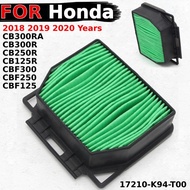 Motorcycle Air Filter Intake Cleaning For Honda CB300RA CB300R CB250R CB125R CBF300 CBF250 CBF125 17