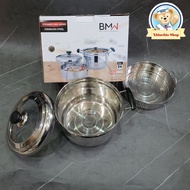 Japanese Style Steam Steamer Set 24cm And 26cm stainless BMW