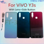 Back Cover For ViVO Y3S V1901A V1901T Back Battery Cover Door Housing Case Rear replacement parts