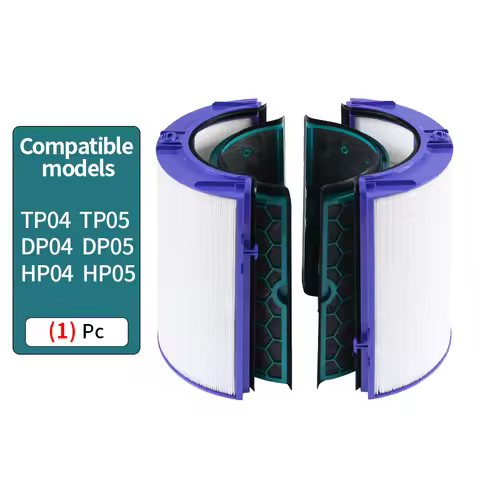 Replacement Filter for Dyson HP04/TP04/DP04/TP05/DP05/HP05 Air Purifi-er Sealed Two Stage 360° Pure 