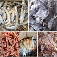 Bisugo, Sapsap, Salinas, Tamban, Dried Pusit/Pusit ballpen atbp. From Masbate (Vacuum Sealed)