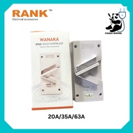 (SIRIM) Rank Wanaka 3P Isolator 20A 35A 63A IP65 Weatherproof Isolating Switch