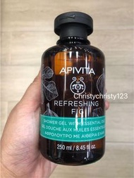 (現貨 250ml) ~APIVITA 無花果清新沐浴露 (APIVITA Refreshing Fig Shower Gel) ~到期日: 2024年 01月