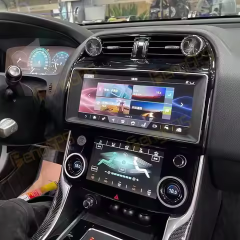 7 Inch Air Conditioning Screen For Jaguar F-PACE 2016-2020 AC Panel Climate Control LCD Screen HD To