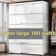 75-100Cm Width Drawer Style Storage Cabinet Plastic Sorting Extra Large Assembled Children's Wardrob