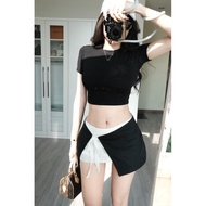 Visco basic elastic crop top 119.items