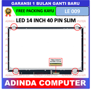 LCD LED Layar Screen 14 Inch 40 Pin SLIM