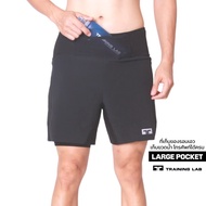 กางเกงวิ่งซับในกระชับกล้ามเนื้อ TRAINING LAB TL 7” 2IN1 Impact Shorts 19120