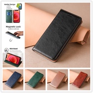 Samsung Galaxy A71/A51/A31/A21S/5G Flip Cover Case Card Leather Case Protective Case Phone Case Plain Color Magnetic Flip Phone Case
