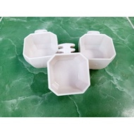 White bird cup (3 pcs)