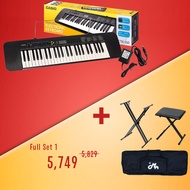 CASIO CTK-240 คีย์บอร์ดไฟฟ้า 49 คีย์ (CTK240 49 Keys) - ฟรี อแดปเตอร์ ที่วางโน้ต +ประกันศูนย์ 3 ปี M