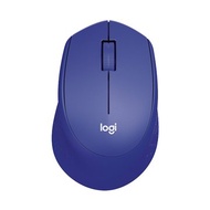 Logitech 羅技 M331 靜音無線滑鼠/USB(藍)